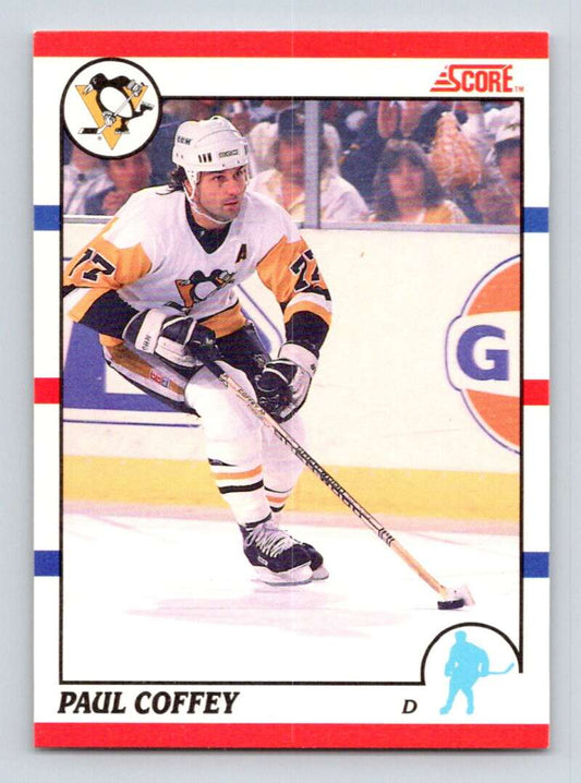 1990-91 Score Canadian Hockey #6 Paul Coffey  Pittsburgh Penguins  Image 1