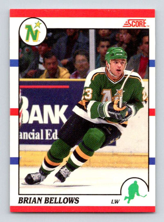 1990-91 Score Canadian Hockey #7 Brian Bellows  Minnesota North Stars  Image 1