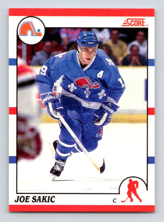 1990-91 Score Canadian Hockey #8 Joe Sakic   Image 1