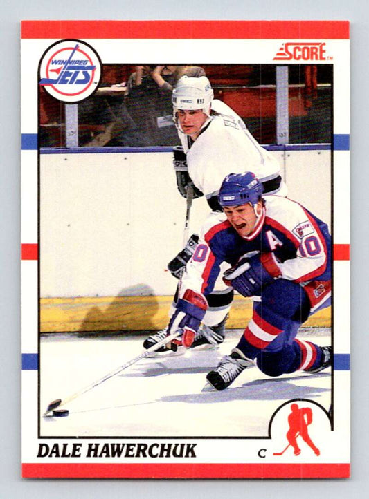 1990-91 Score Canadian Hockey #50 Dale Hawerchuk   Image 1