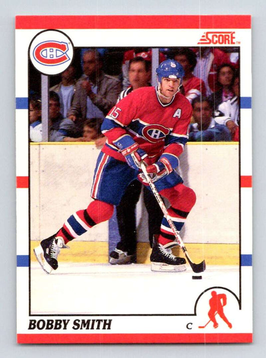 1990-91 Score Canadian Hockey #61 Bobby Smith   Image 1