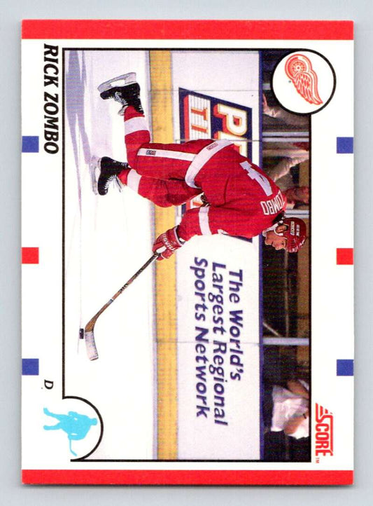 1990-91 Score Canadian Hockey #101 Rick Zombo   Image 1