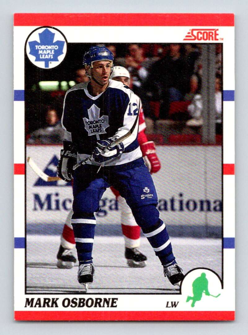 1990-91 Score Canadian Hockey #104 Mark Osborne   Image 1