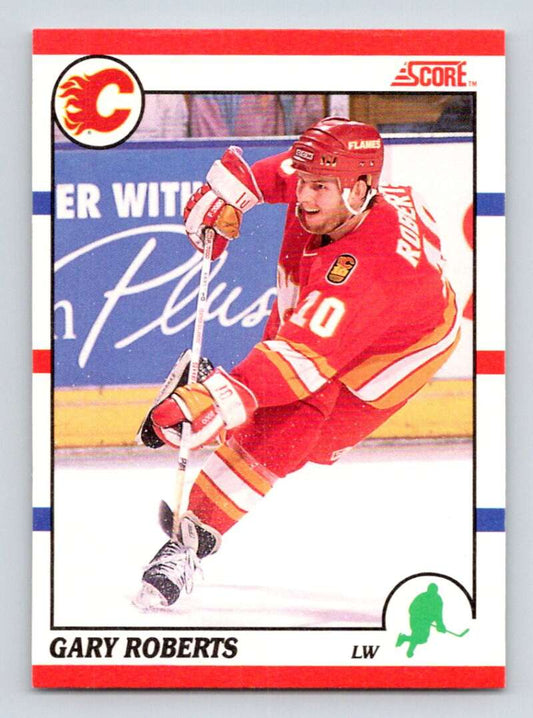 1990-91 Score Canadian Hockey #106 Gary Roberts  Calgary Flames  Image 1