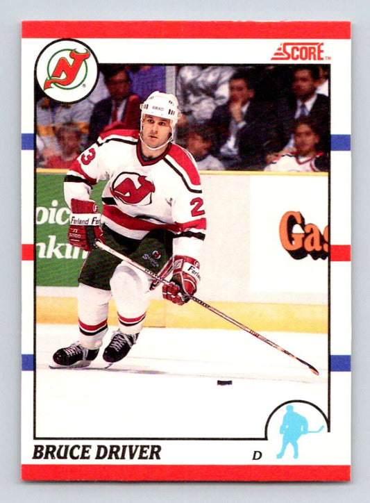 1990-91 Score Canadian Hockey #109 Bruce Driver  New Jersey Devils  Image 1