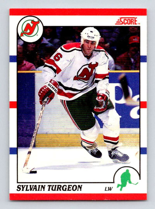 1990-91 Score Canadian Hockey #116 Sylvain Turgeon   Image 1