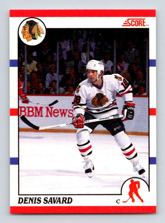 1990-91 Score Canadian Hockey #125 Denis Savard   Image 1