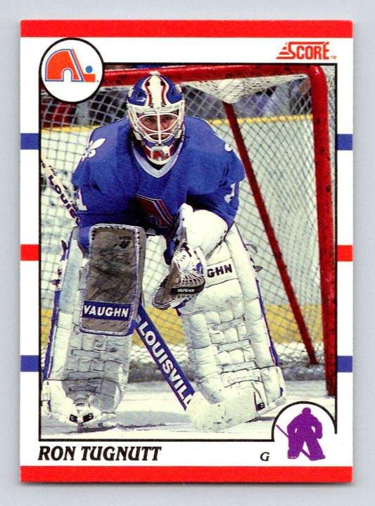 1990-91 Score Canadian Hockey #126 Ron Tugnutt   Image 1