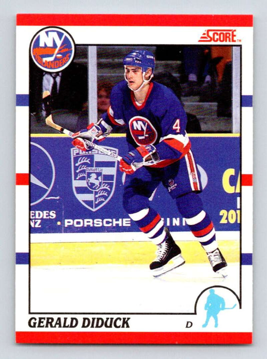 1990-91 Score Canadian Hockey #139 Gerald Diduck   Image 1