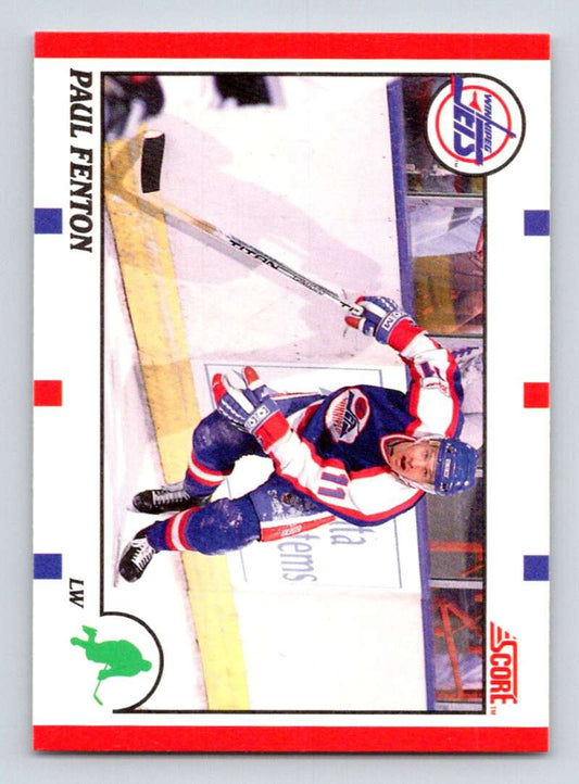 1990-91 Score Canadian Hockey #156 Paul Fenton   Image 1