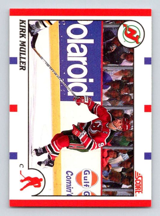 1990-91 Score Canadian Hockey #160 Kirk Muller  New Jersey Devils  Image 1