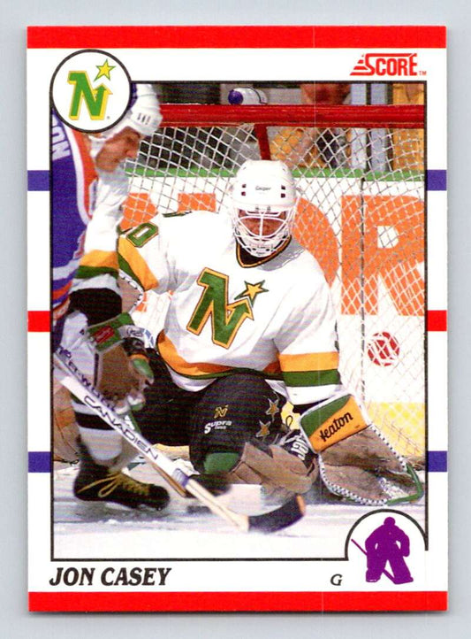1990-91 Score Canadian Hockey #182 Jon Casey   Image 1