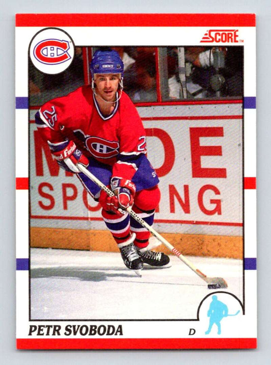 1990-91 Score Canadian Hockey #191 Petr Svoboda   Image 1