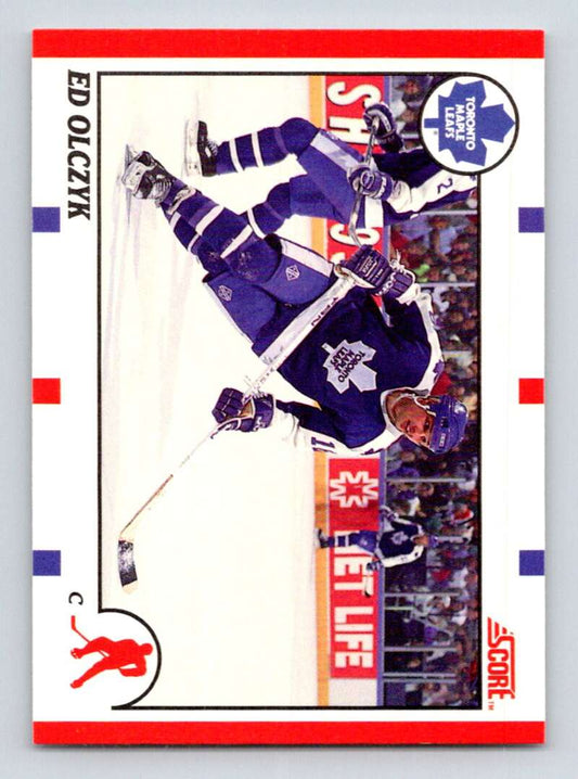 1990-91 Score Canadian Hockey #210 Ed Olczyk   Image 1
