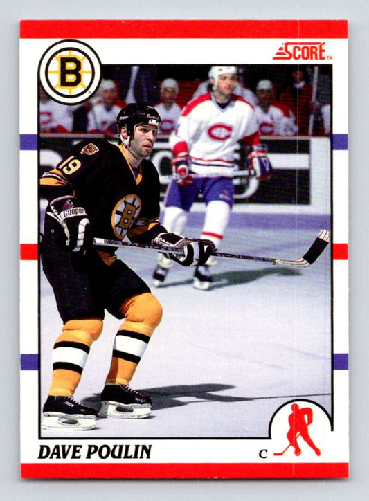 1990-91 Score Canadian Hockey #217 Dave Poulin   Image 1