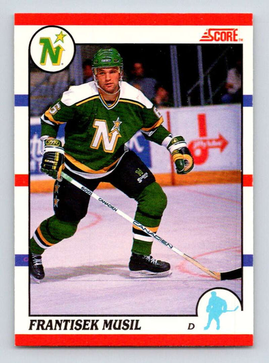 1990-91 Score Canadian Hockey #223 Frank Musil   Image 1