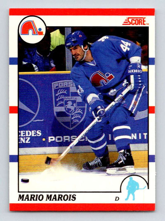 1990-91 Score Canadian Hockey #229 Mario Marois   Image 1