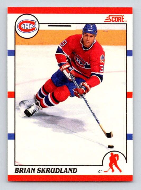1990-91 Score Canadian Hockey #238 Brian Skrudland  Montreal Canadiens  Image 1