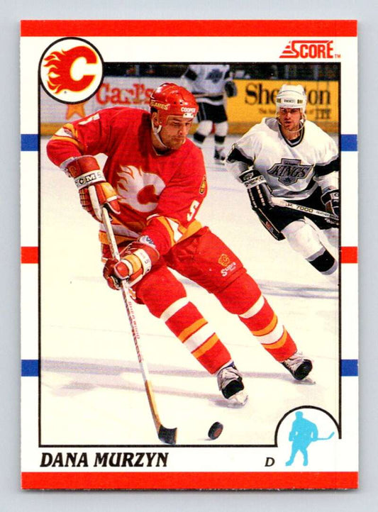1990-91 Score Canadian Hockey #274 Dana Murzyn  Calgary Flames  Image 1