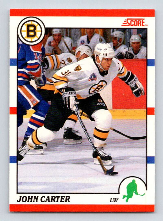 1990-91 Score Canadian Hockey #283 John Carter   Image 1