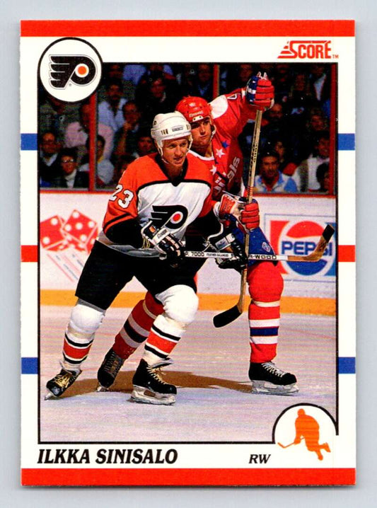 1990-91 Score Canadian Hockey #286 Ilkka Sinisalo   Image 1