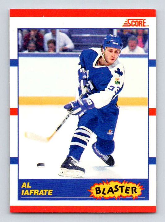 1990-91 Score Canadian Hockey #334 Al Iafrate   Image 1