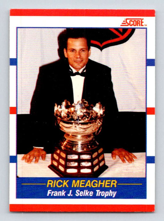 1990-91 Score Canadian Hockey #359 Rick Meagher  St. Louis Blues  Image 1