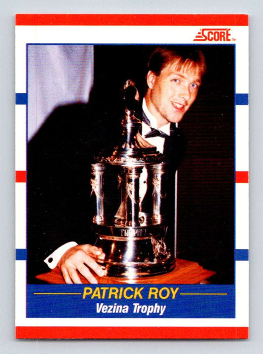 1990-91 Score Canadian Hockey #364 Patrick Roy  Montreal Canadiens  Image 1