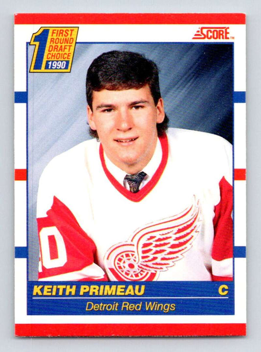 1990-91 Score Canadian Hockey #436 Keith Primeau  RC Rookie Detroit Red Wings  Image 1