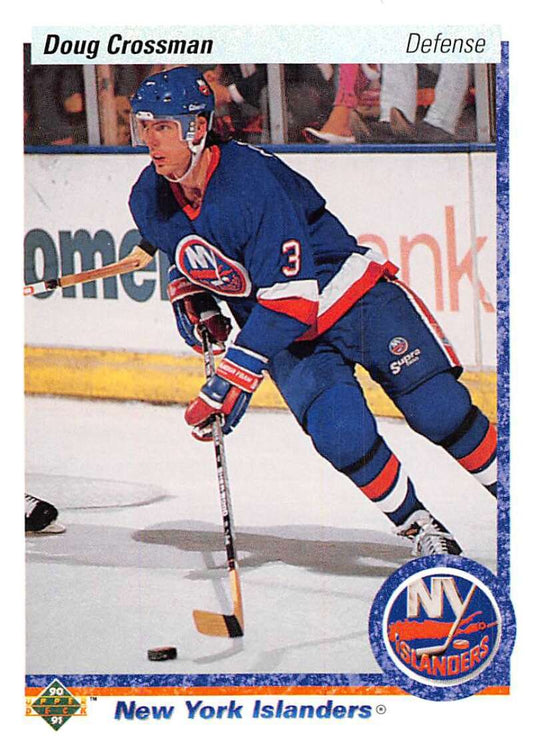 1990-91 Upper Deck Hockey  #7 Doug Crossman   Image 1