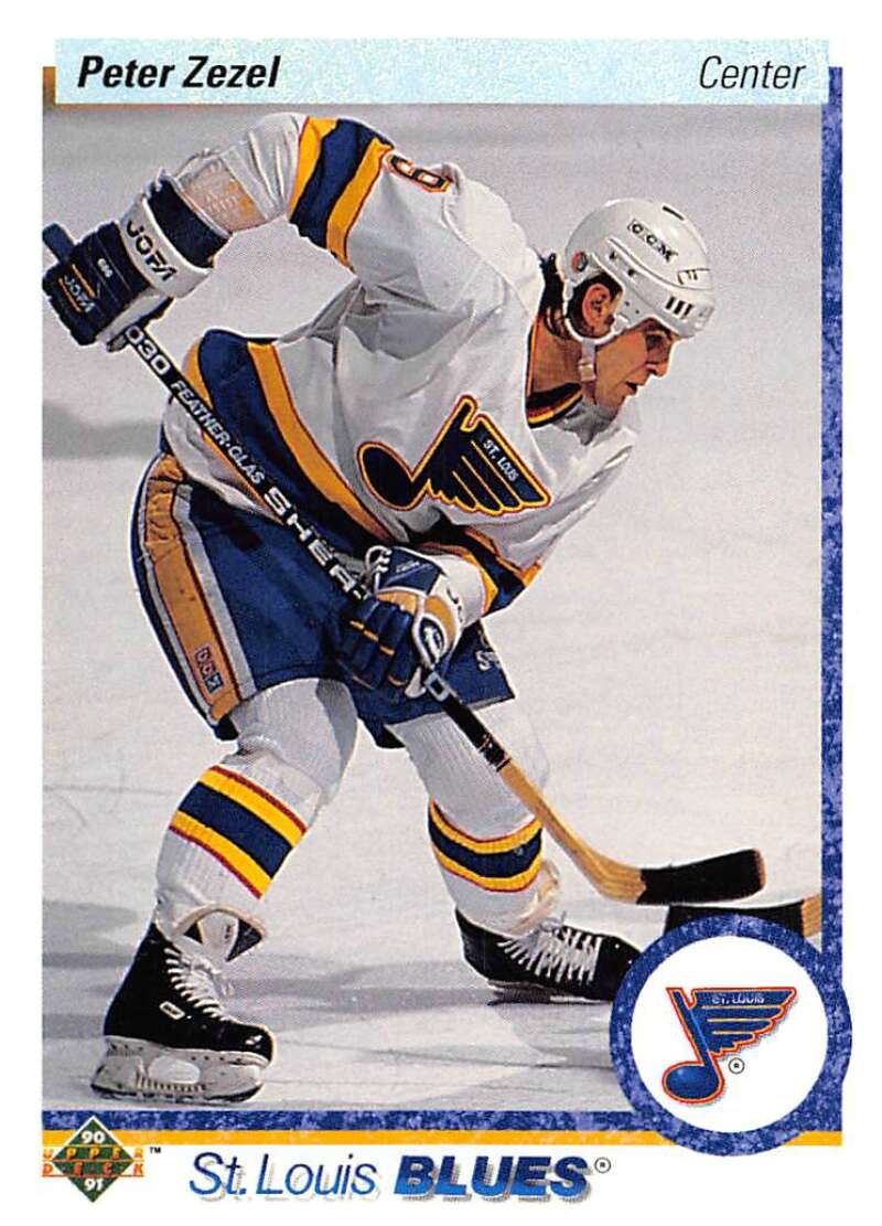 1990-91 Upper Deck Hockey  #17 Peter Zezel   Image 1