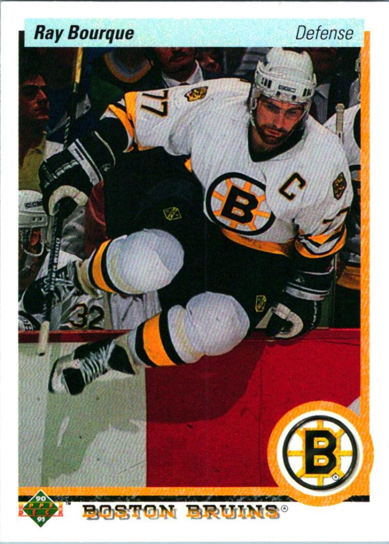 1990-91 Upper Deck Hockey  #64 Ray Bourque   Image 1