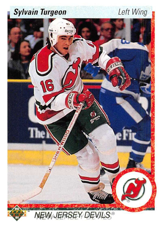 1990-91 Upper Deck Hockey  #70 Sylvain Turgeon   Image 1