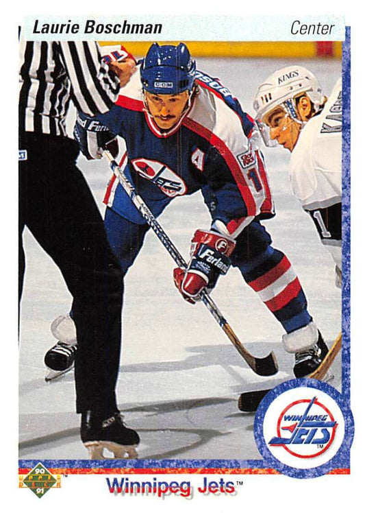 1990-91 Upper Deck Hockey  #103 Laurie Boschman   Image 1
