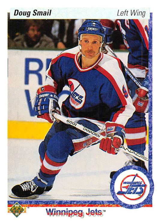 1990-91 Upper Deck Hockey  #105 Doug Smail   Image 1