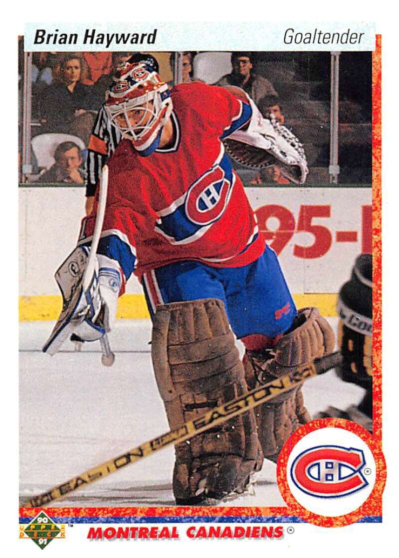 1990-91 Upper Deck Hockey  #171 Brian Hayward   Image 1