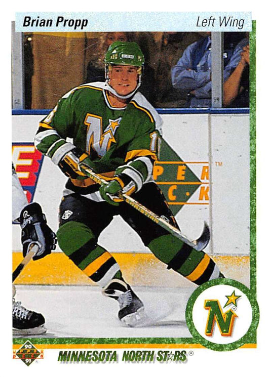 1990-91 Upper Deck Hockey  #409 Brian Propp   Image 1