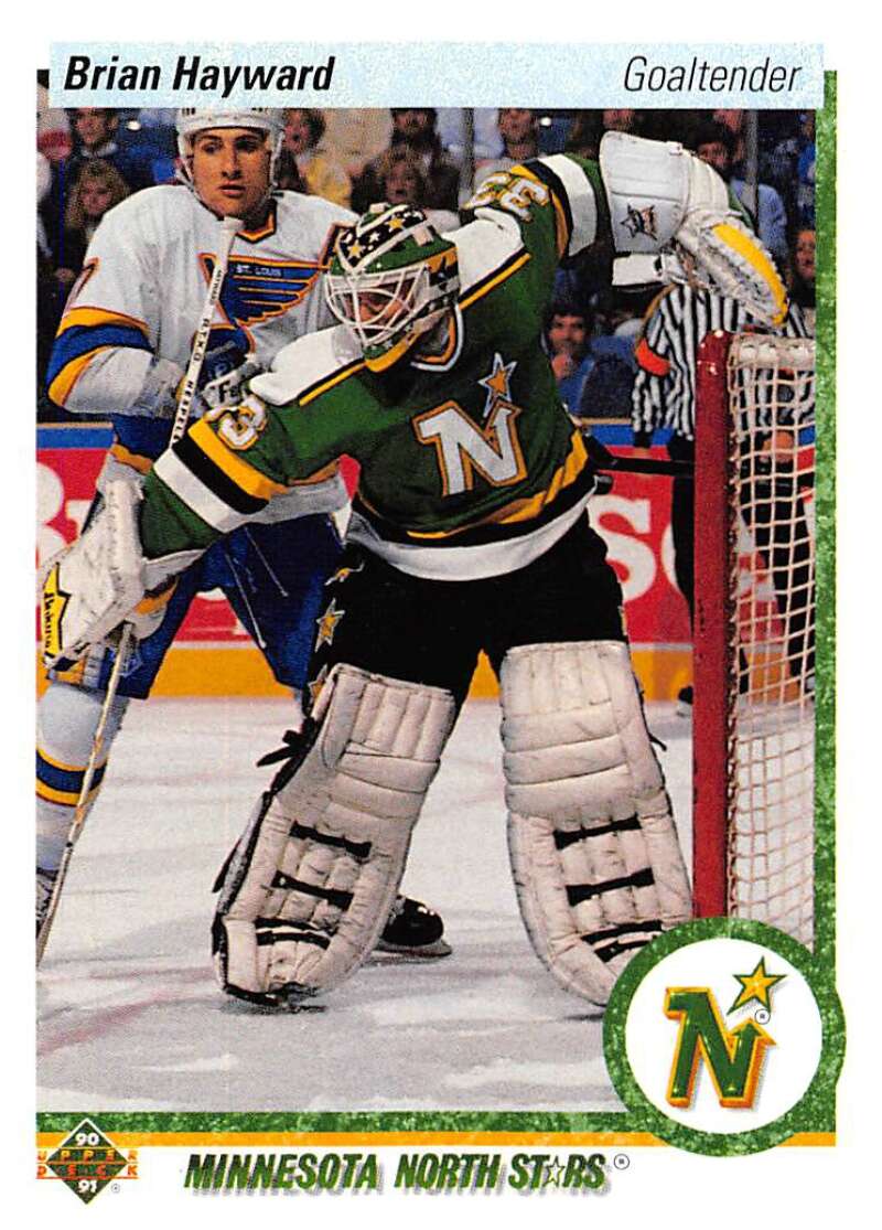 1990-91 Upper Deck Hockey  #449 Brian Hayward   Image 1