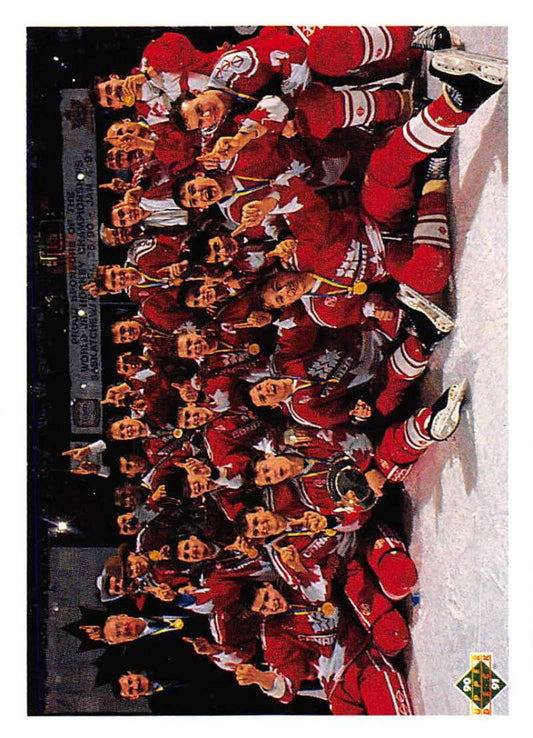 1990-91 Upper Deck Hockey  #451 Team Canada  Philadelphia Flyers  Image 1