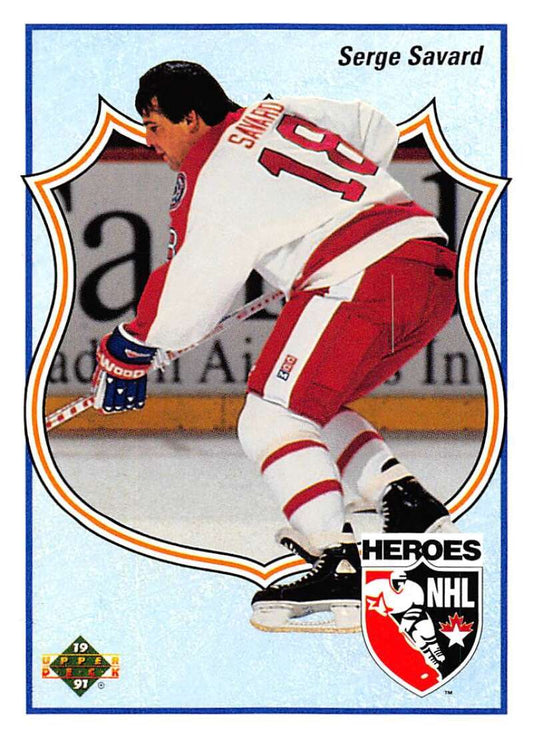 1990-91 Upper Deck Hockey  #506 Serge Savard   Image 1