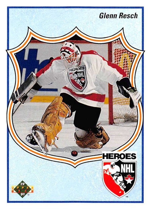 1990-91 Upper Deck Hockey  #507 Glenn Resch   Image 1