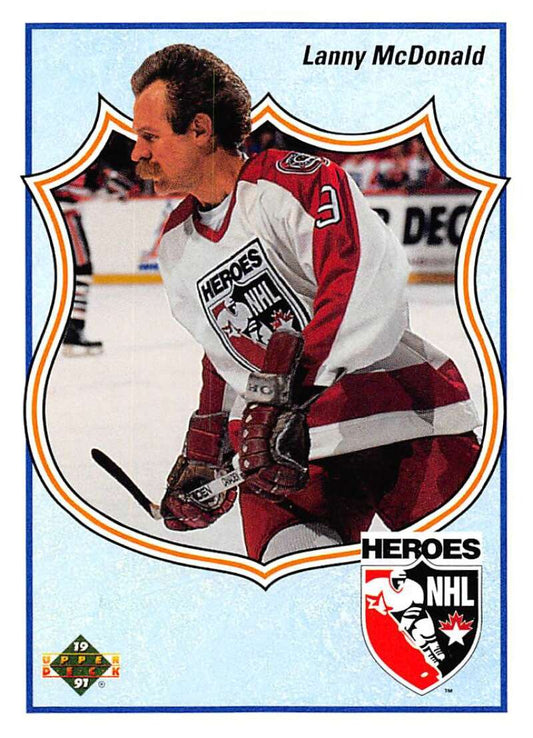 1990-91 Upper Deck Hockey  #508 Lanny McDonald   Image 1