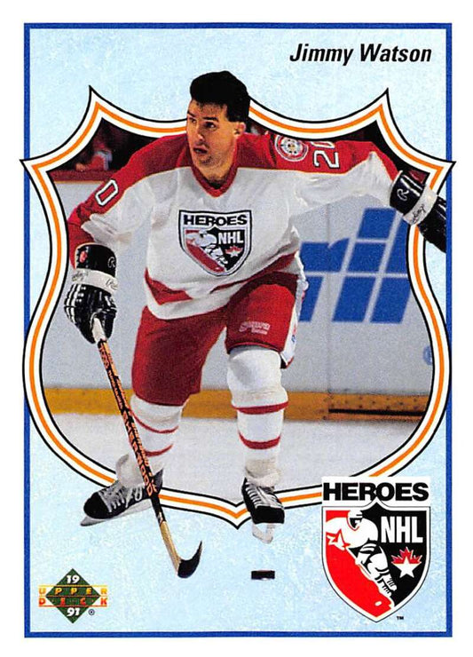 1990-91 Upper Deck Hockey  #514 Jimmy Watson  Philadelphia Flyers  Image 1