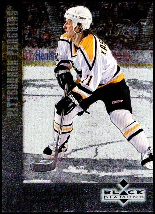 1996-97 Black Diamond #61 Darius Kasparaitis  Pittsburgh Penguins  V90115 Image 1