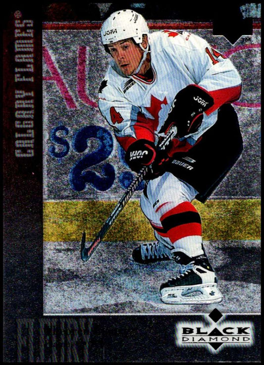 1996-97 Black Diamond #70 Theo Fleury  Calgary Flames  V90124 Image 1