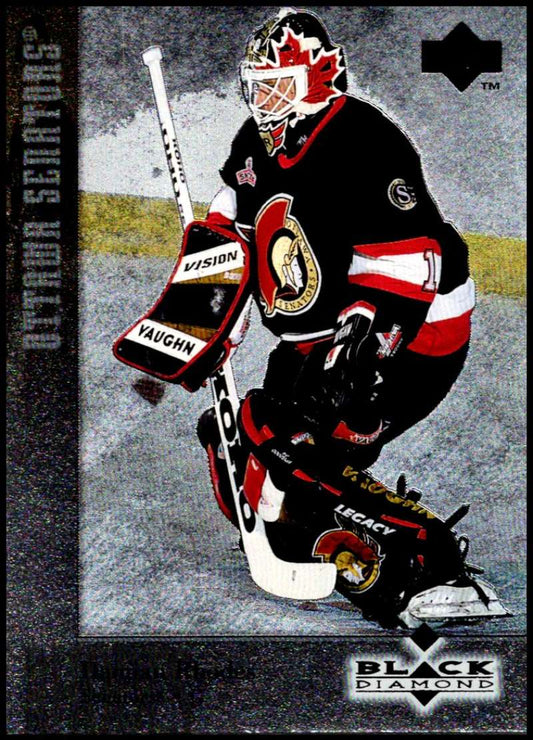 1996-97 Black Diamond #71 Damian Rhodes  Ottawa Senators  V90125 Image 1