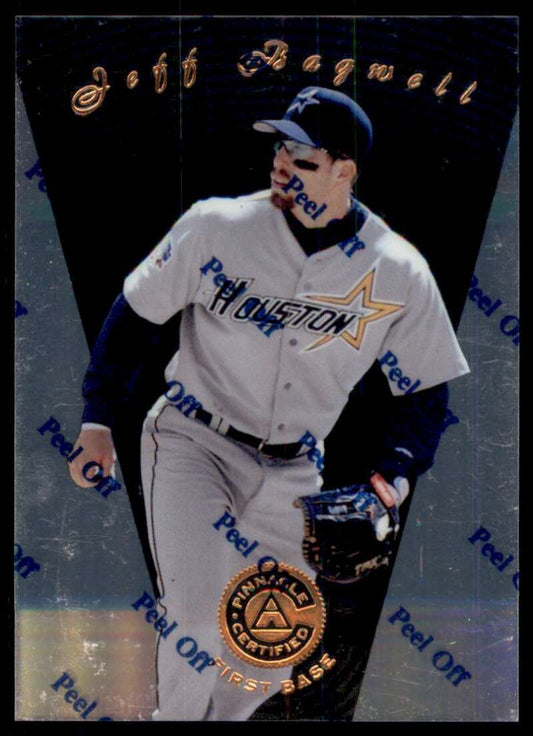 1997 Pinnacle Certified Baseball #5 Jeff Bagwell  Houston Astros  V86471 Image 1