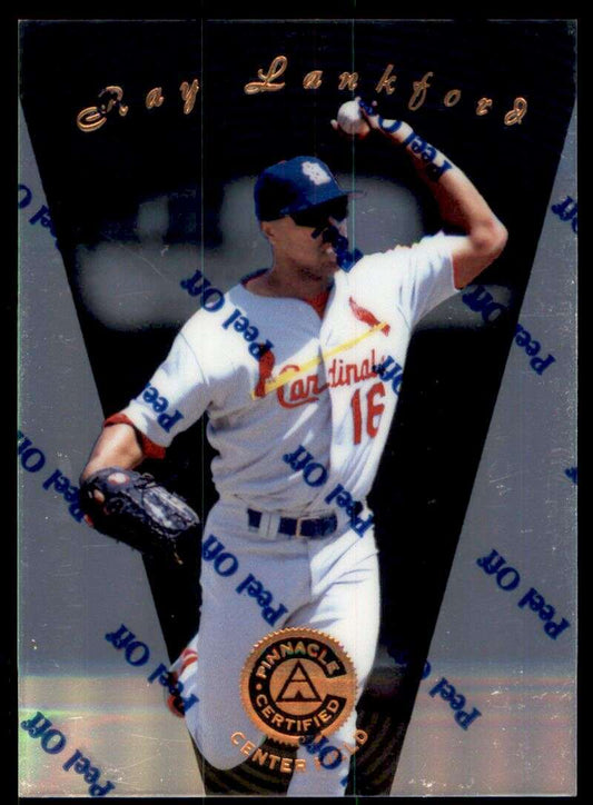 1997 Pinnacle Certified Baseball #13 Ray Lankford  St. Louis Cardinals  V86479 Image 1