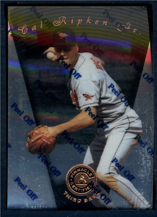 1997 Pinnacle Certified Baseball #28 Cal Ripken Jr.  Baltimore Orioles  V86494 Image 1