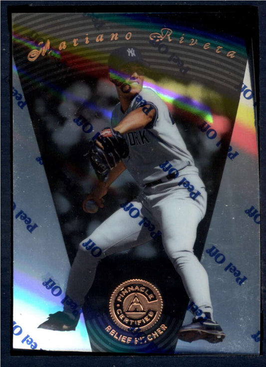 1997 Pinnacle Certified Baseball #62 Mariano Rivera  New York Yankees  V86528 Image 1